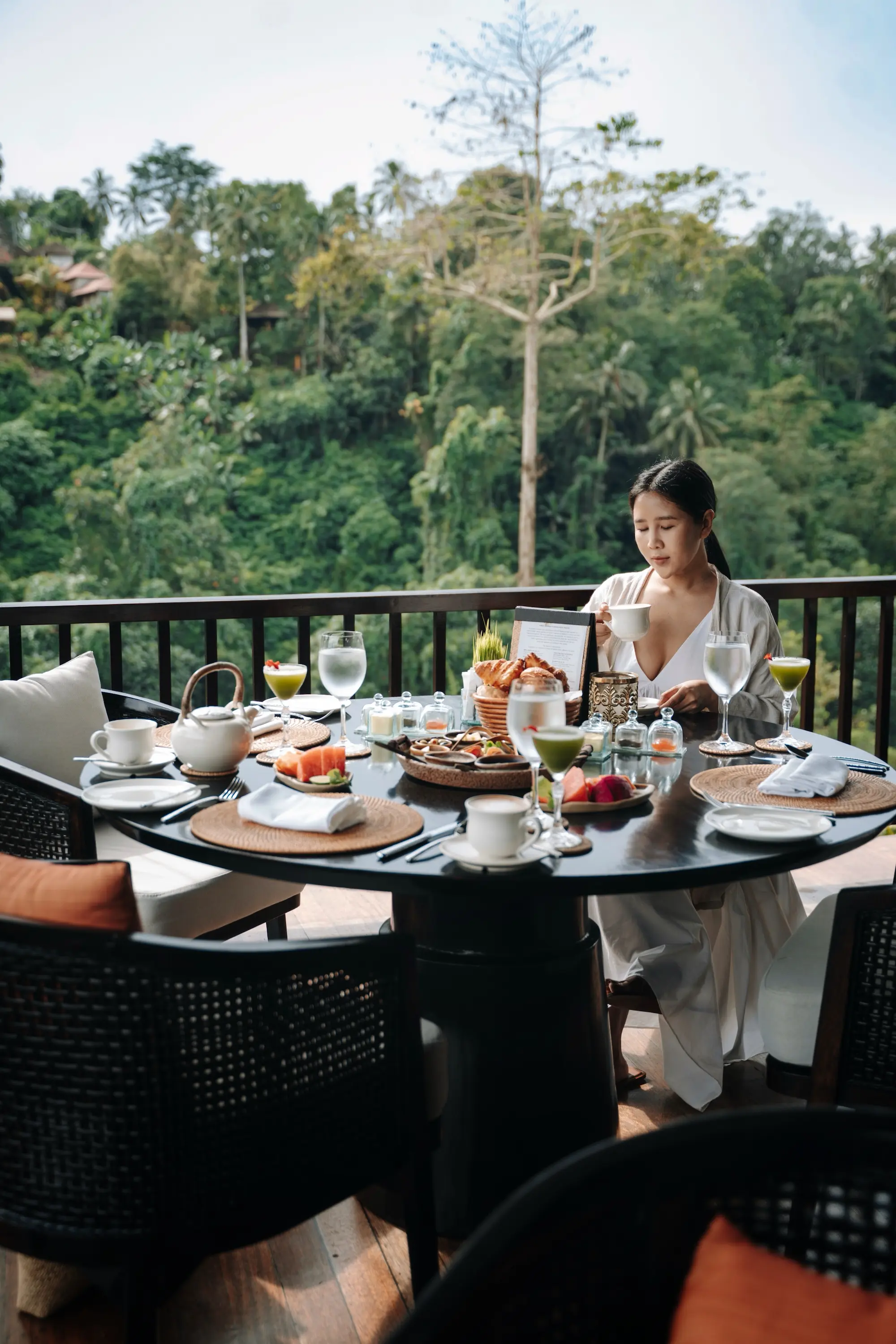 Leisurely Christmas lunch at Hanging Gardens of Bali