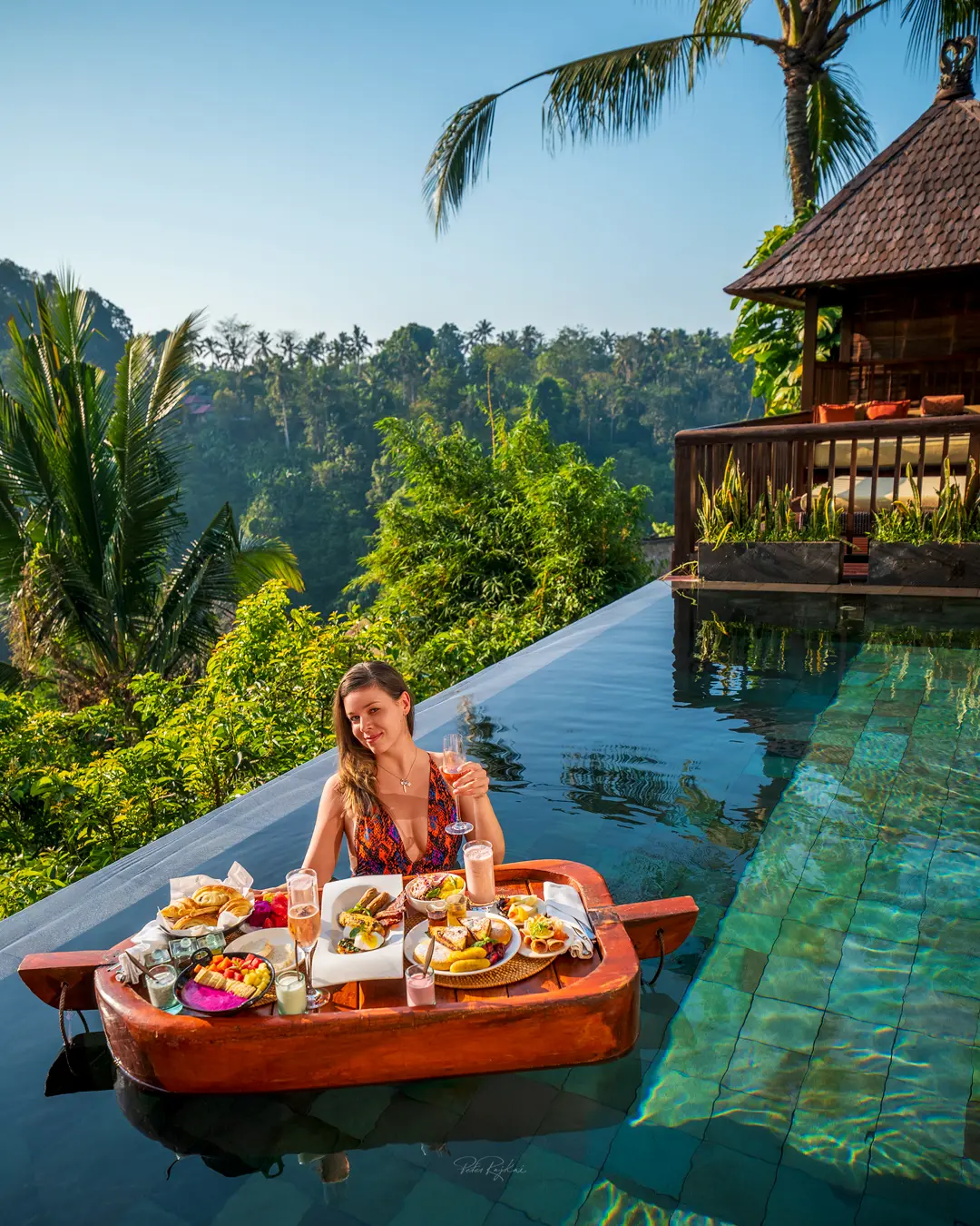 Escaping winter for Christmas in the tropics at Hanging Gardens of Bali