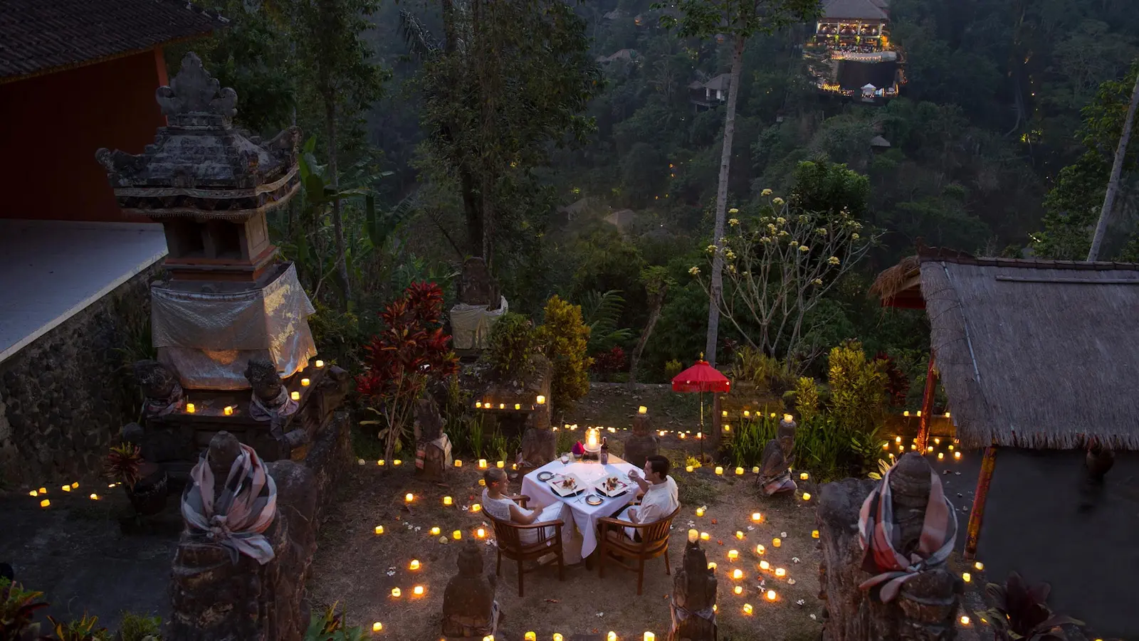 10) Private Romantic Dinner in a Balinese Temple