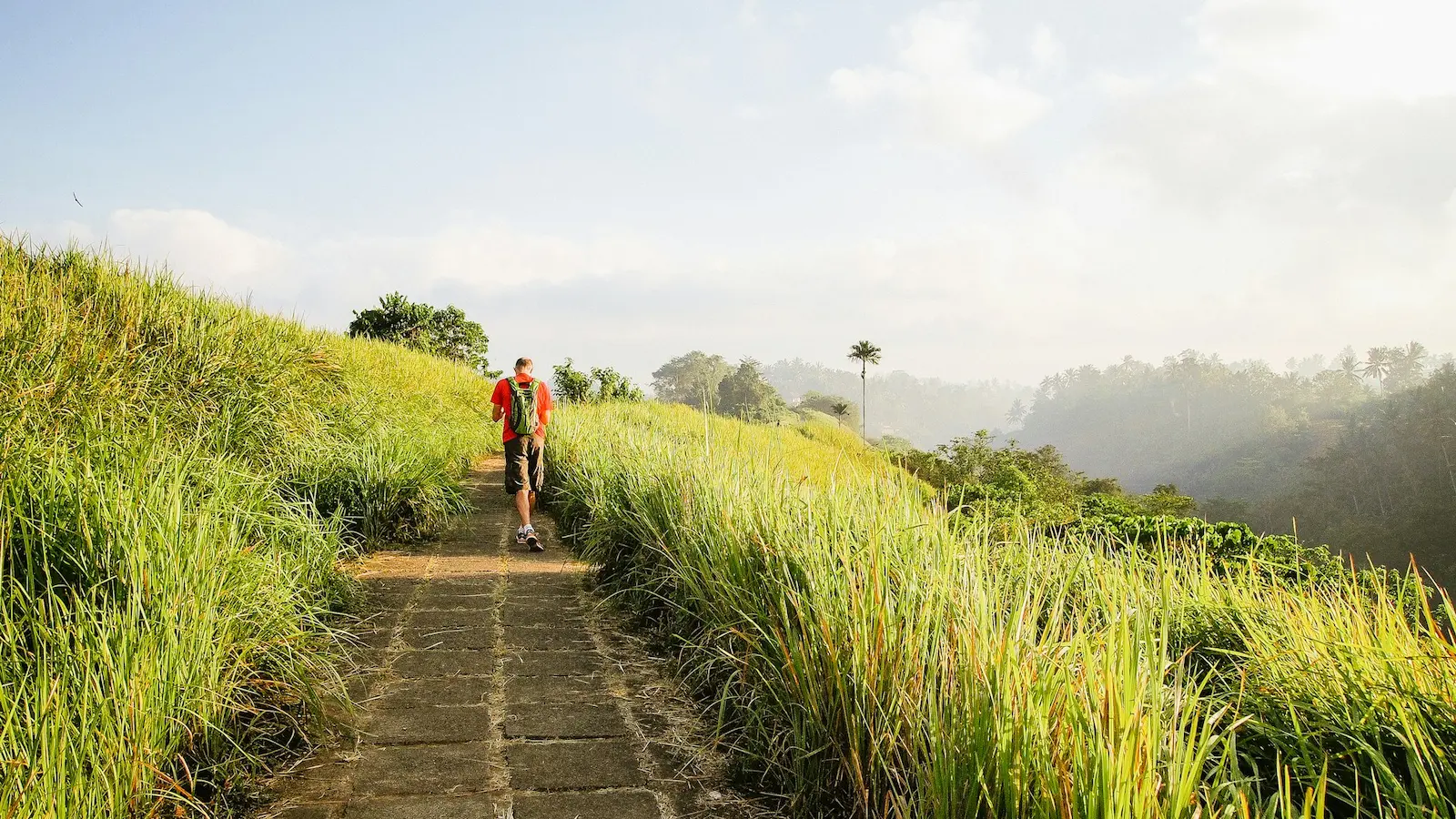 7) Sunset Walk at Campuhan Ridge in Ubud
