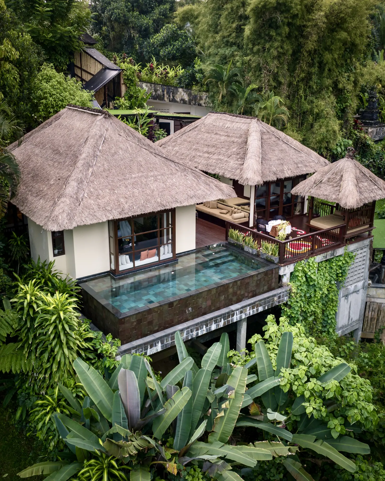 Private pool villa stay at Hanging Gardens of Bali before peak season